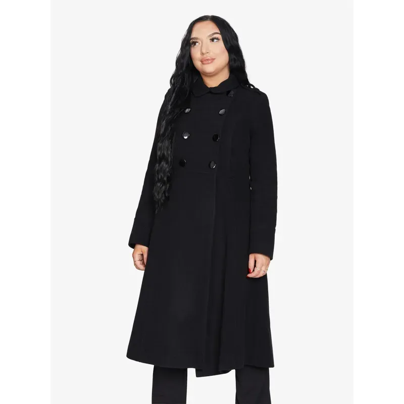 A-Line Double Breasted Coat