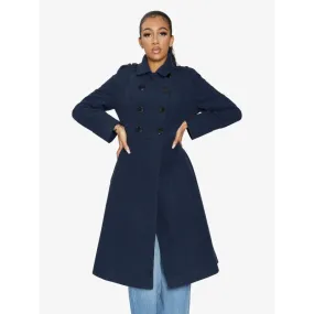 A-Line Double Breasted Coat