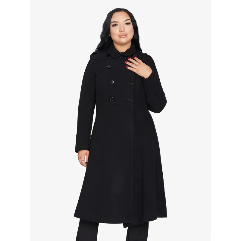 A-Line Double Breasted Coat