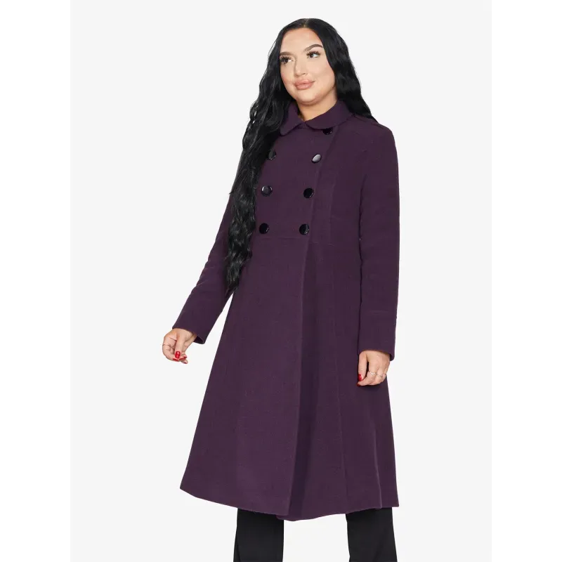 A-Line Double Breasted Coat