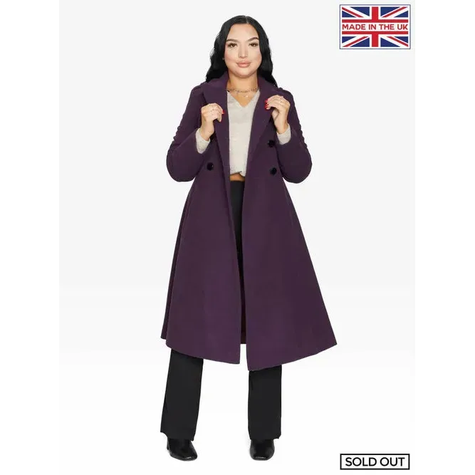 A-Line Double Breasted Coat