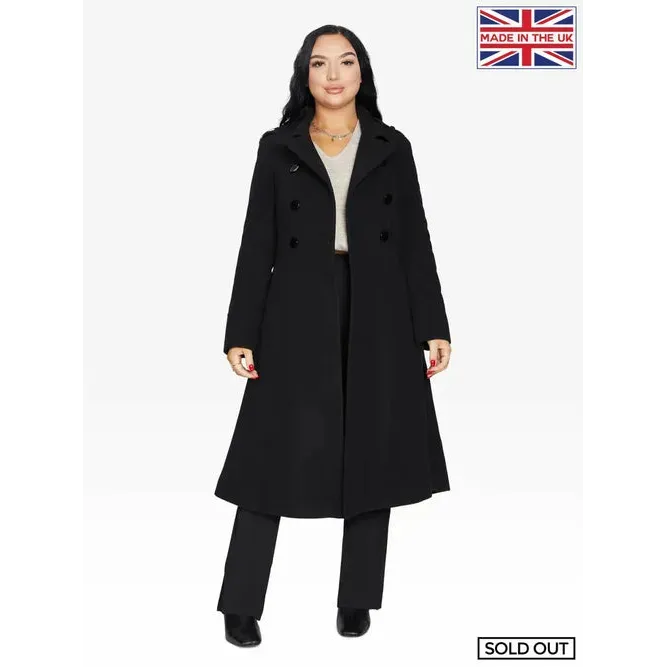 A-Line Double Breasted Coat