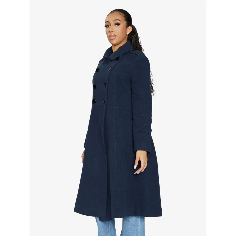 A-Line Double Breasted Coat