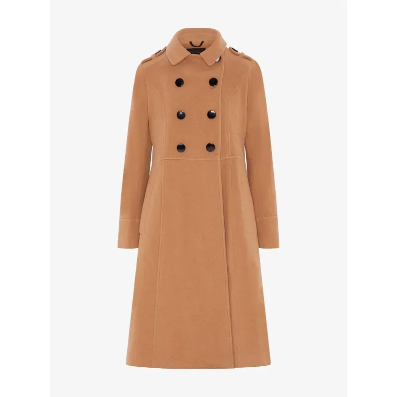 A-Line Double Breasted Coat