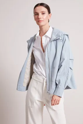 'Adroit Atelier' Talia Hooded Raglan Jacket