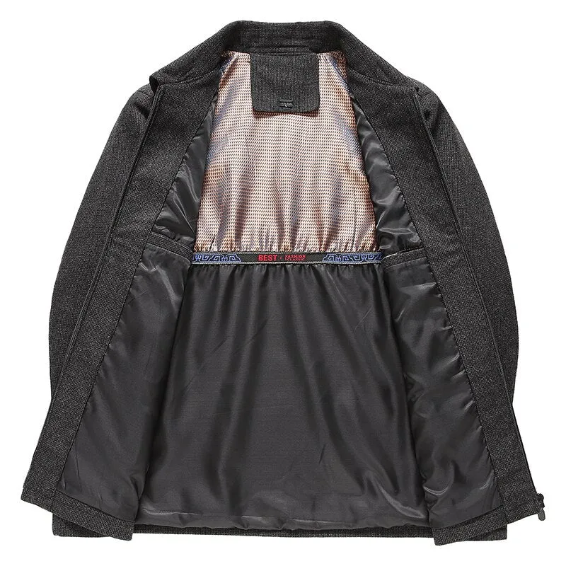 Angelo Ricci™ Designer Business Style Lapel Autumn Jacket