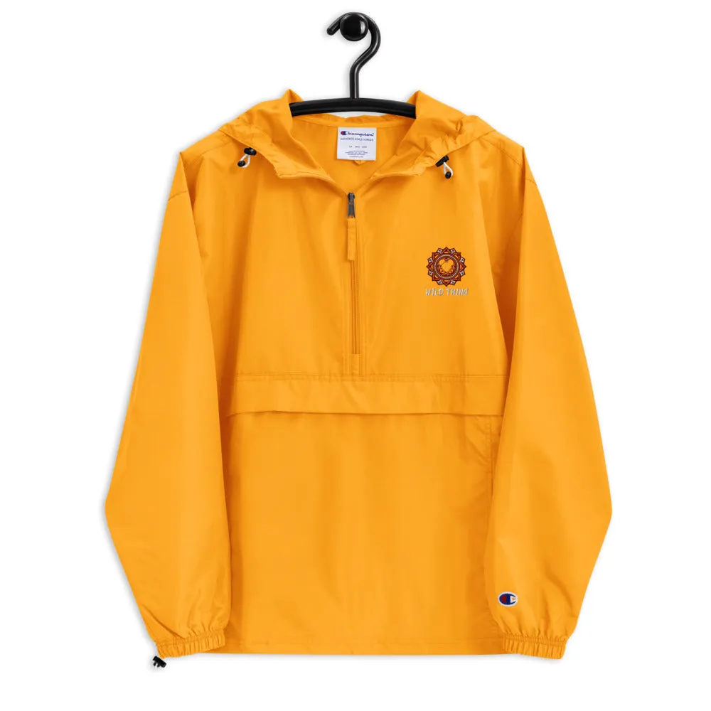 Animal Kingdom Hidden Mickey Wild Things Embroidered Champion Packable Jacket