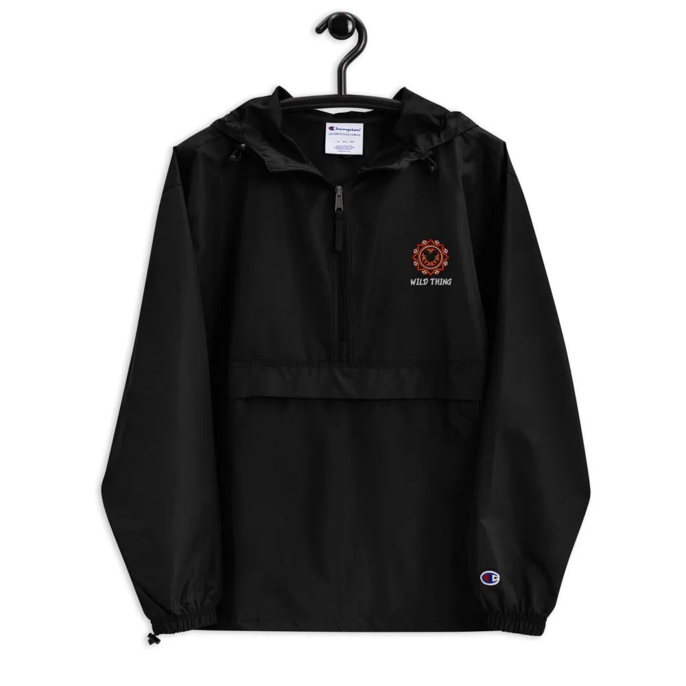 Animal Kingdom Hidden Mickey Wild Things Embroidered Champion Packable Jacket