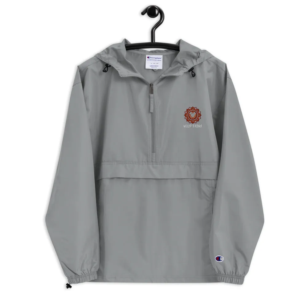 Animal Kingdom Hidden Mickey Wild Things Embroidered Champion Packable Jacket