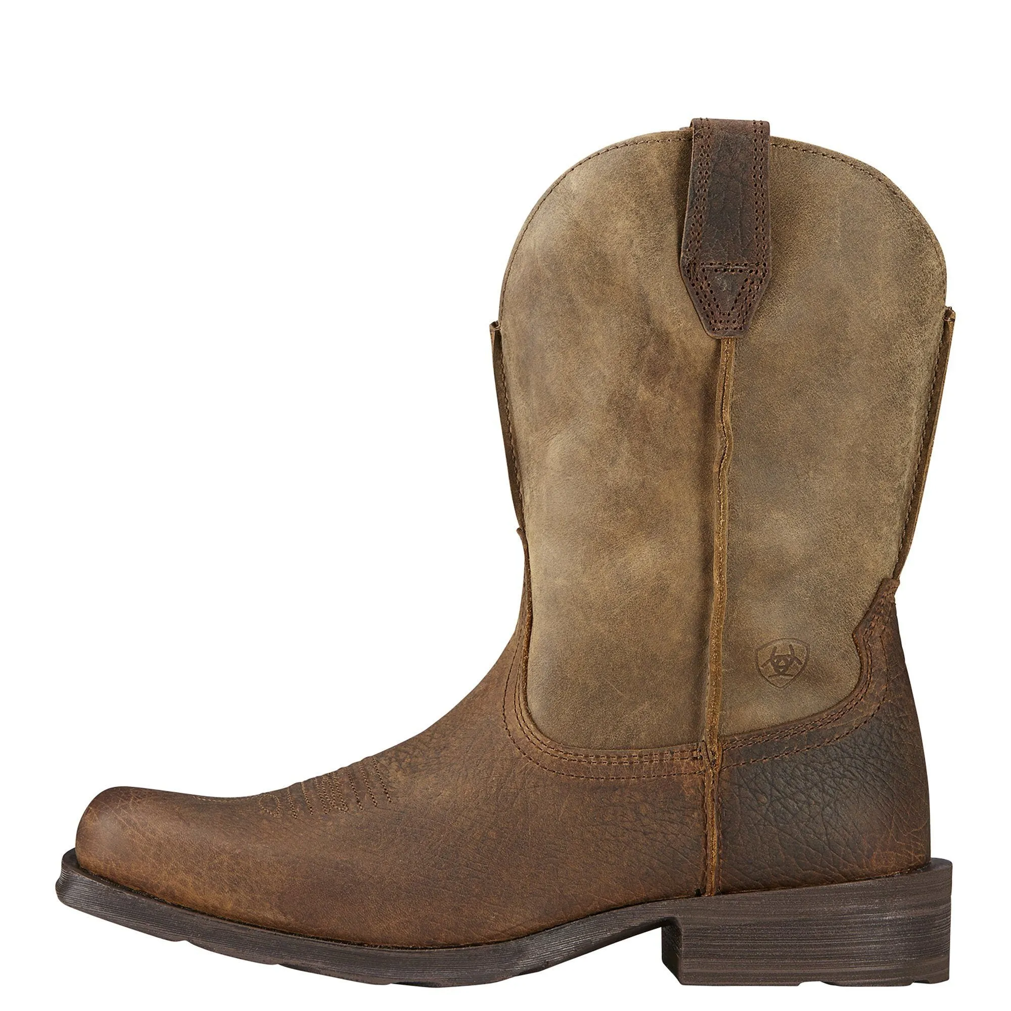 Ariat Men’s 11” Rambler Earth Brown Bomber – Square Toe