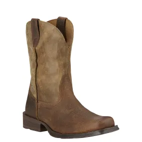 Ariat Men’s 11” Rambler Earth Brown Bomber – Square Toe