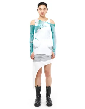 Asymmetry In&Out Skirt