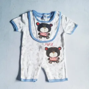 Baby Romper Carter's Set Romper with Bib 3