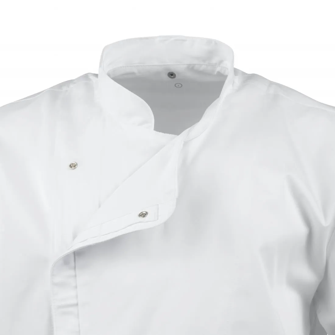 BB669-L Chef Works Cannes Short Sleeve Chefs Jacket Size L