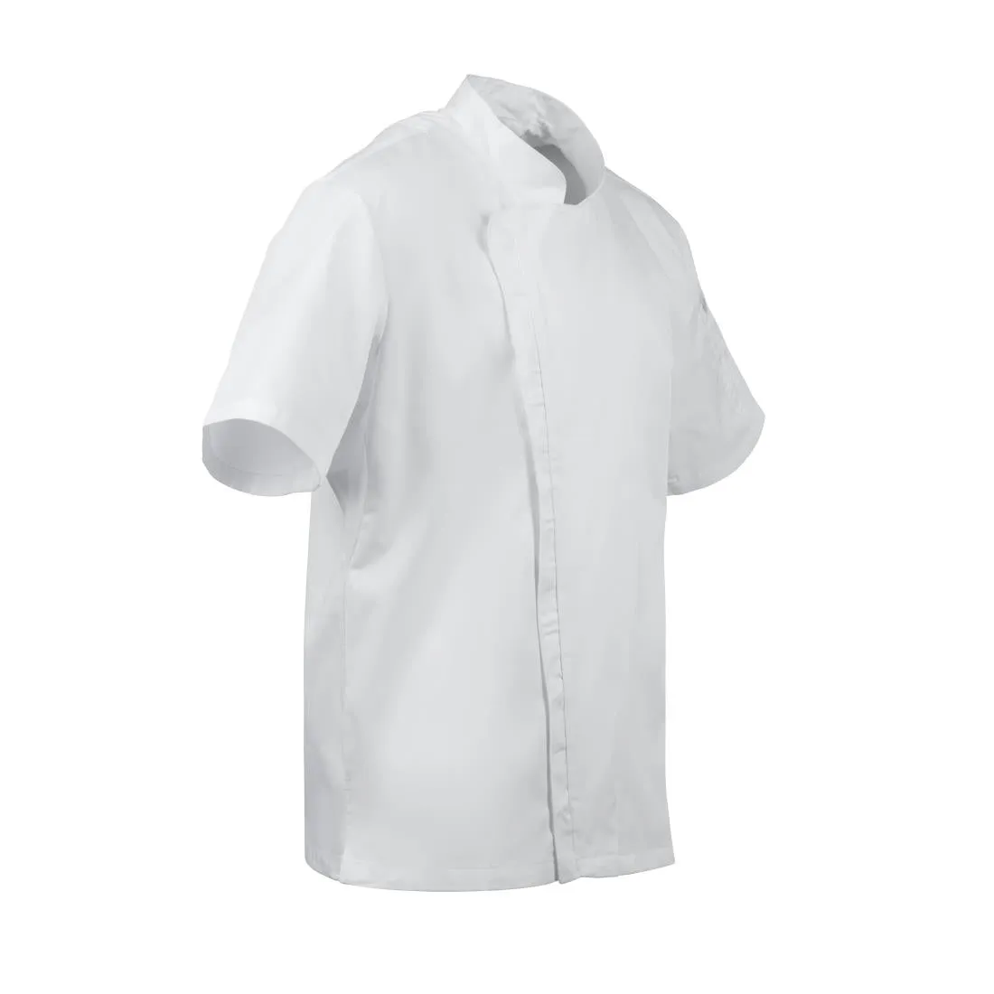 BB669-L Chef Works Cannes Short Sleeve Chefs Jacket Size L