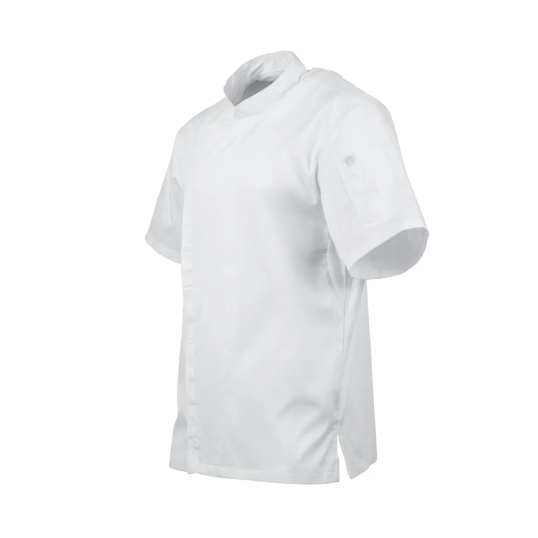 BB669-L Chef Works Cannes Short Sleeve Chefs Jacket Size L