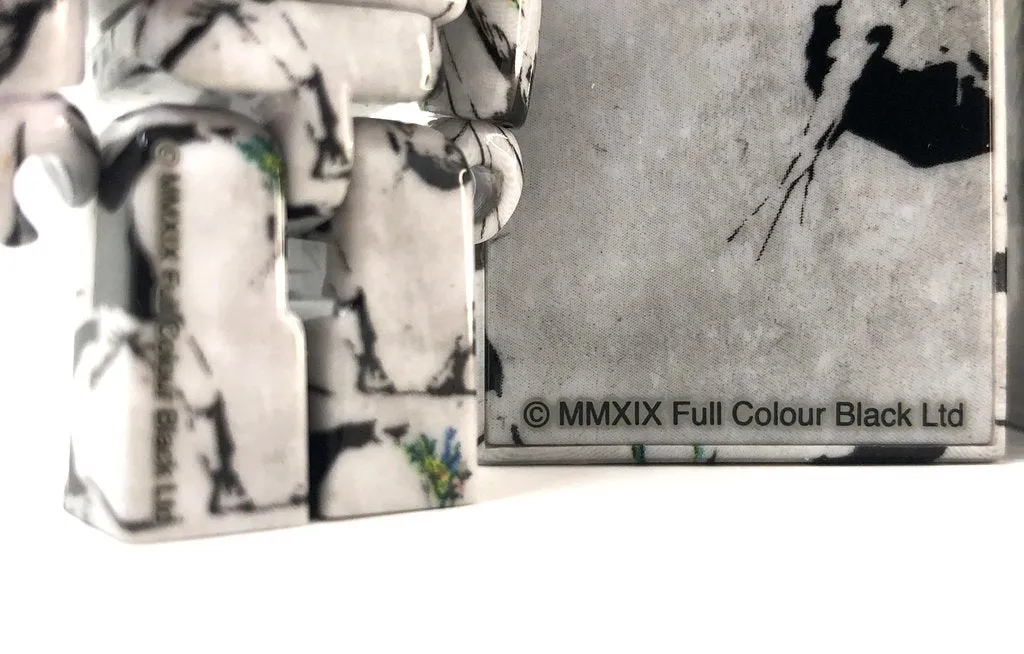 Be@rbrick x Brandalism - Banksy Flower Bomber 100%   400%