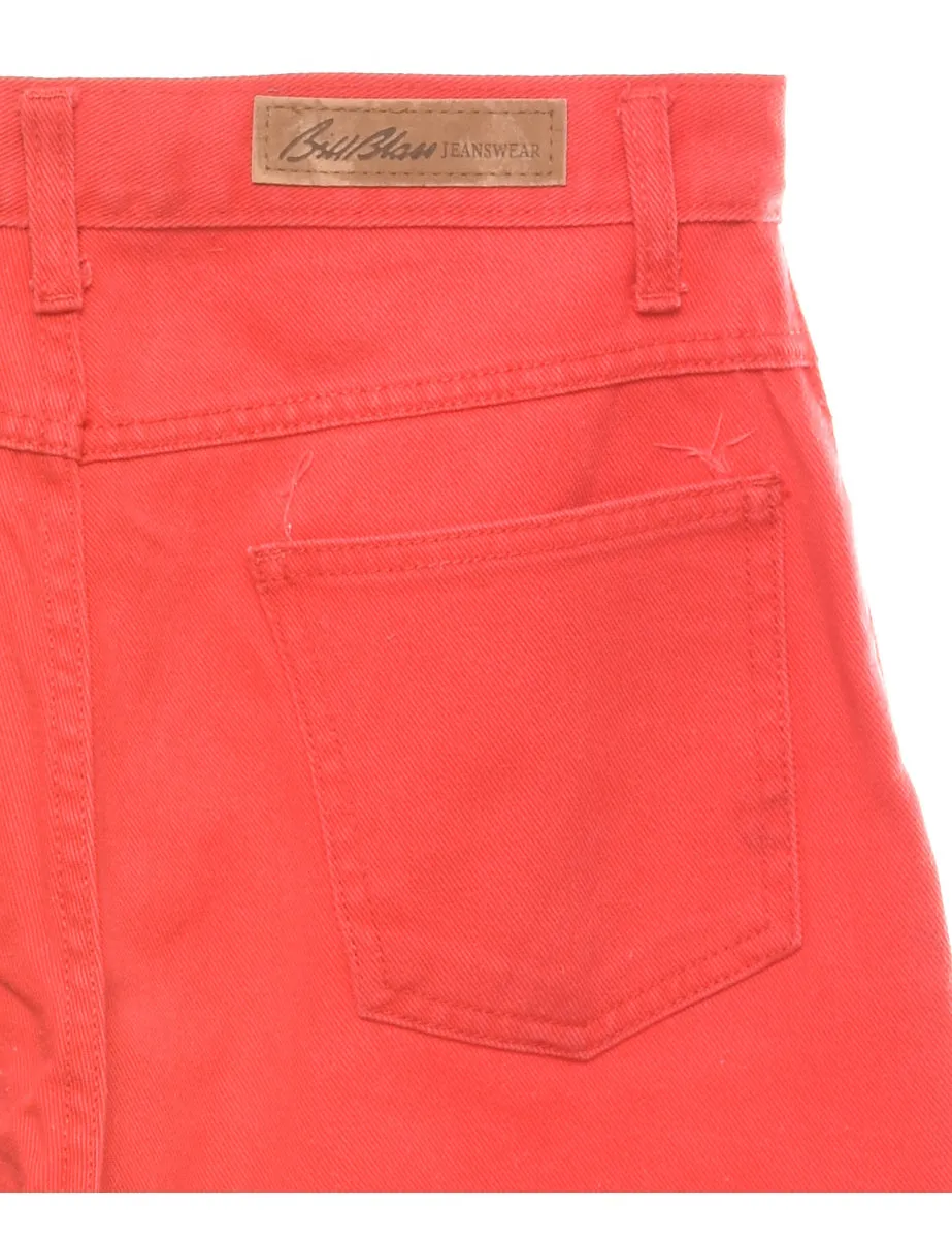 Bill Blass Coral Tapered Jeans - W28 L30