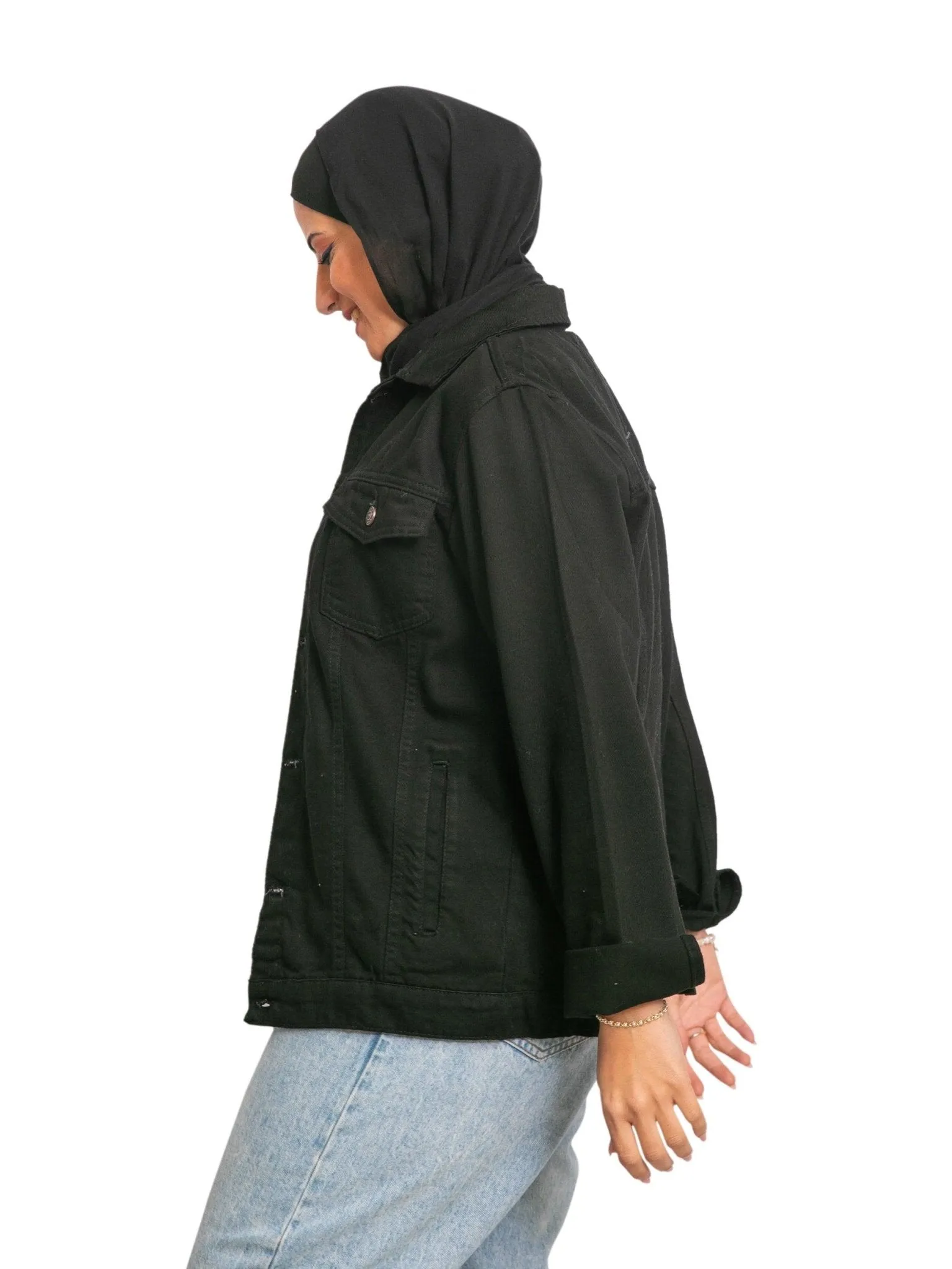 Black Denim Jacket