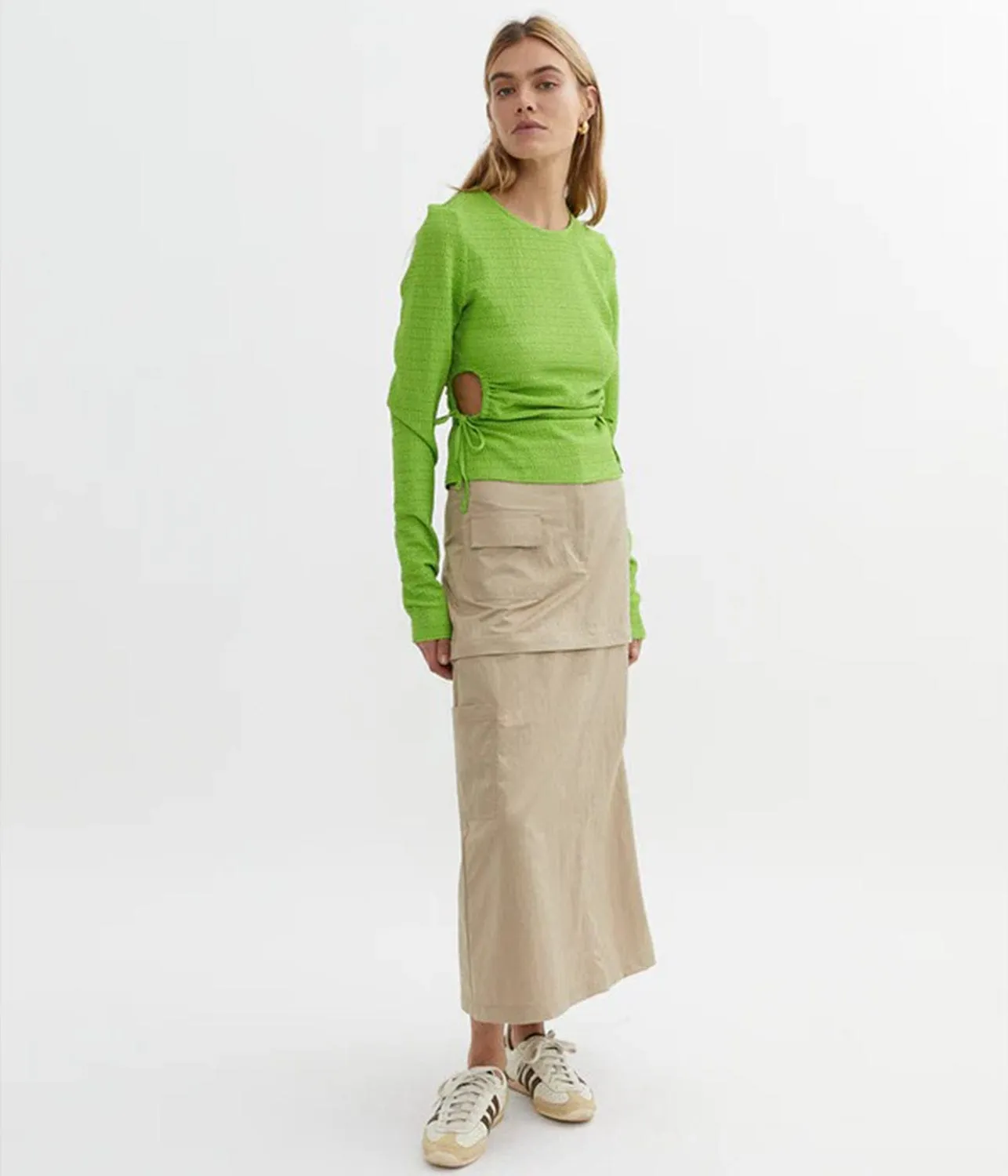 BLAKE SKIRT- BEIGE