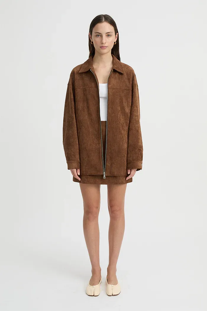 BLANCA: Fraser Jacket - Coffee