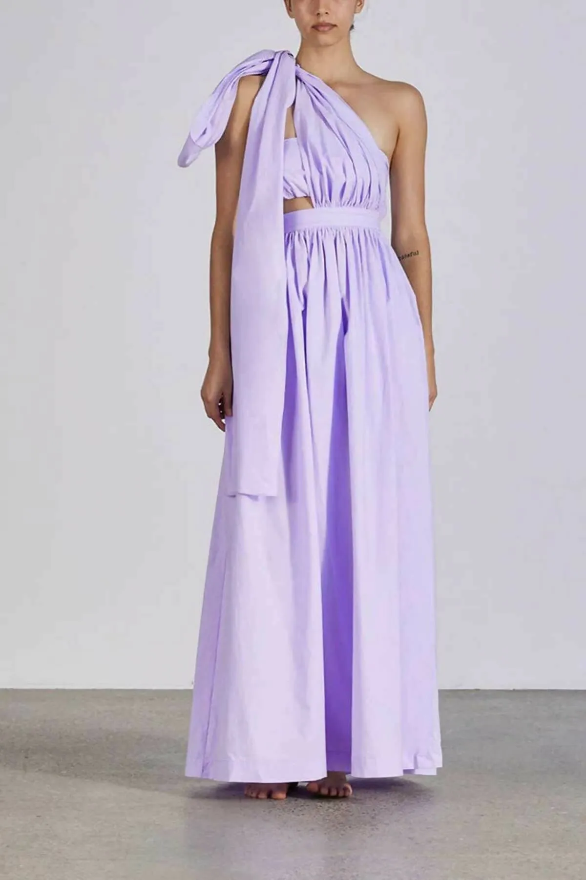 Bondi Born St Tropez Long Dress in Lavender