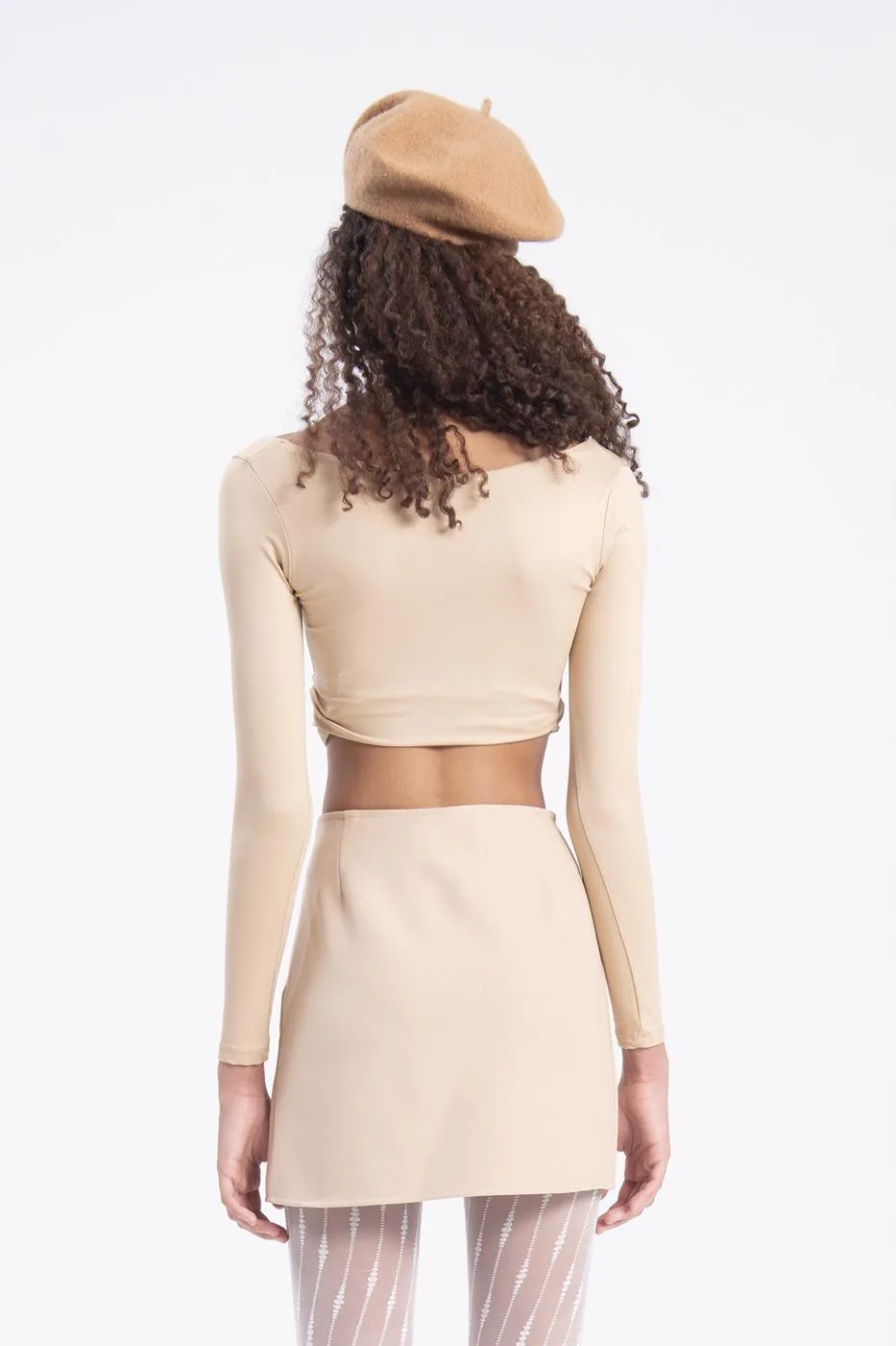 BSL Women Tight mini skirt with slit - Corigliano Calabro