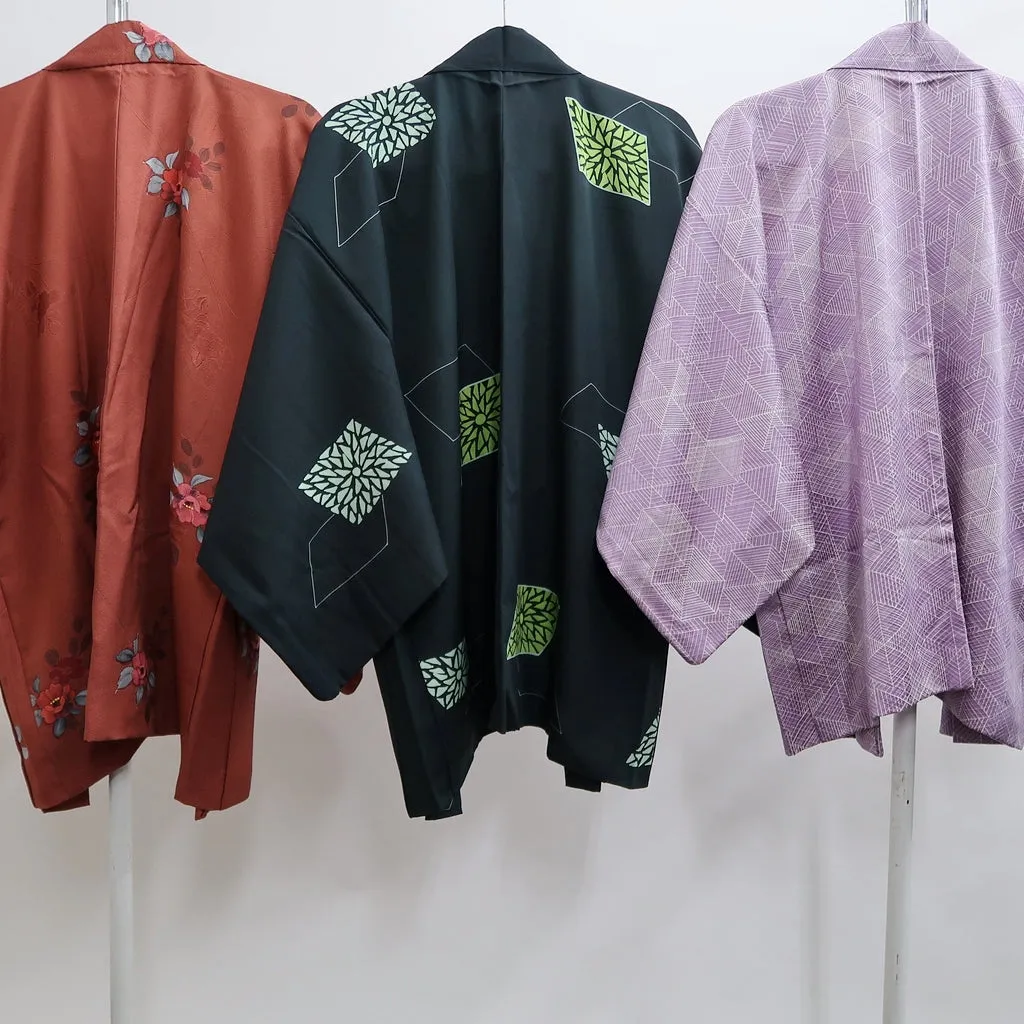 Bundle 15pcs Silk Haori Jacket Wholesale Bulk Free Shipping #467