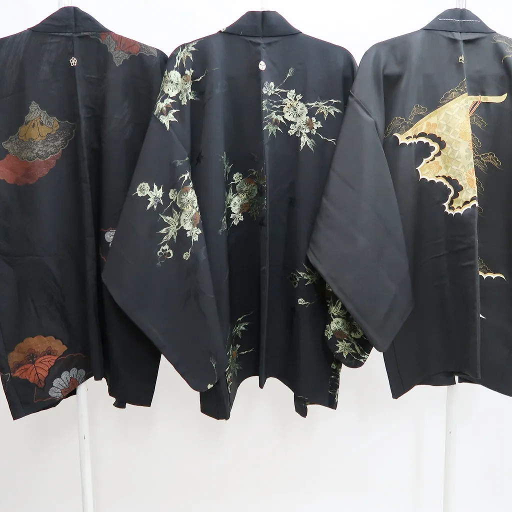 Bundle 15pcs Silk Haori Jacket Wholesale Bulk Free Shipping #522