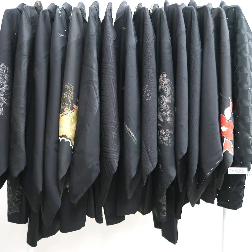 Bundle 15pcs Silk Haori Jacket Wholesale Bulk Free Shipping #522