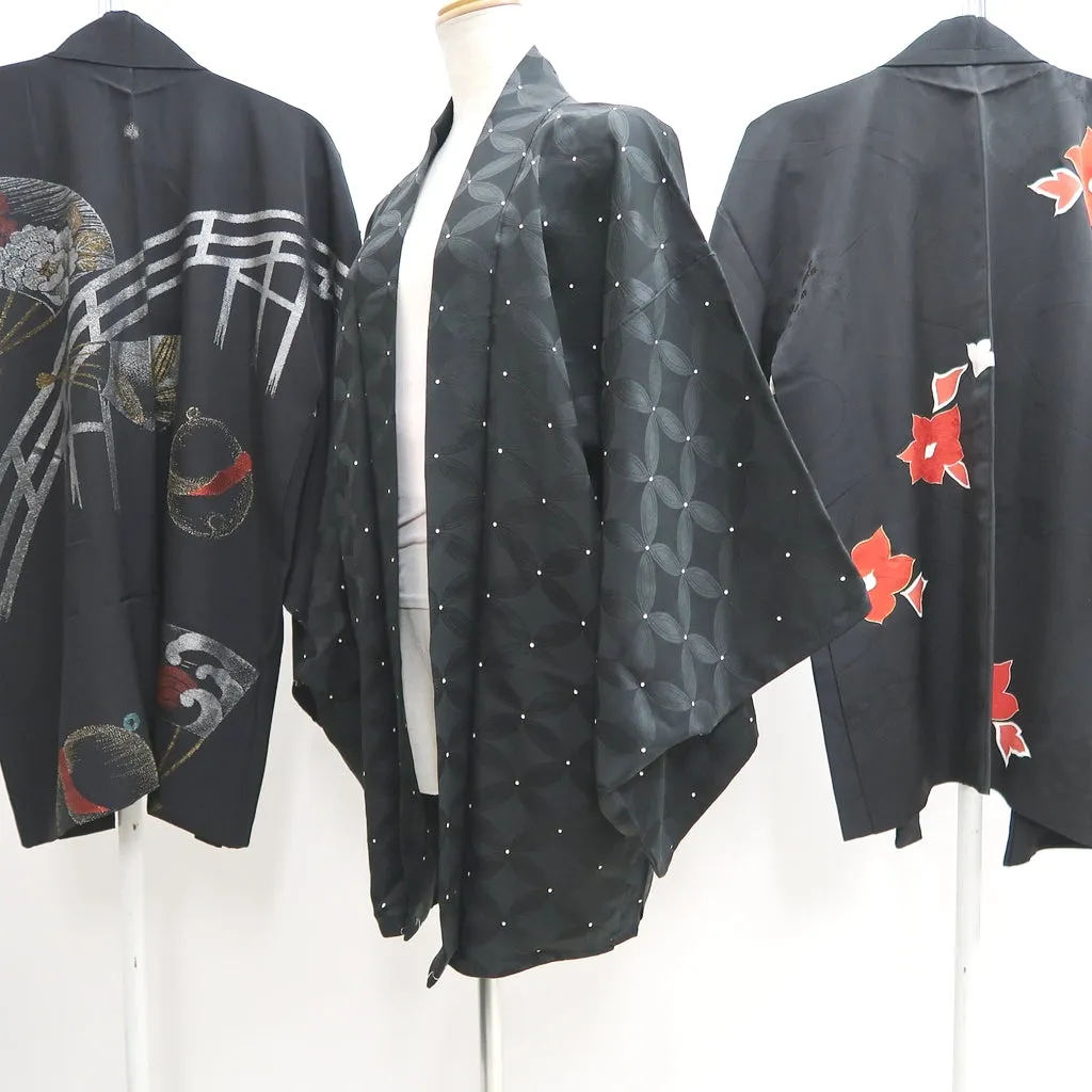 Bundle 15pcs Silk Haori Jacket Wholesale Bulk Free Shipping #522