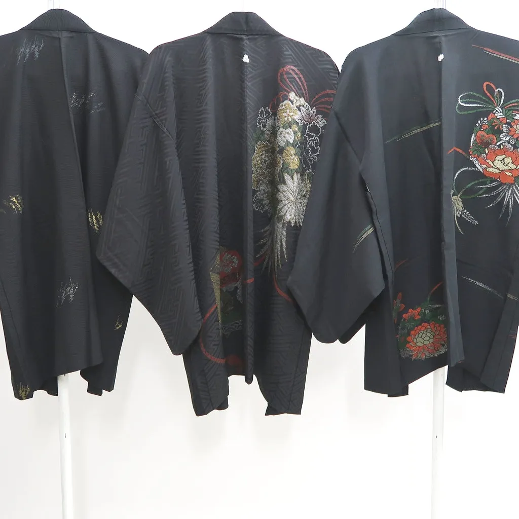 Bundle 15pcs Silk Haori Jacket Wholesale Bulk Free Shipping #522