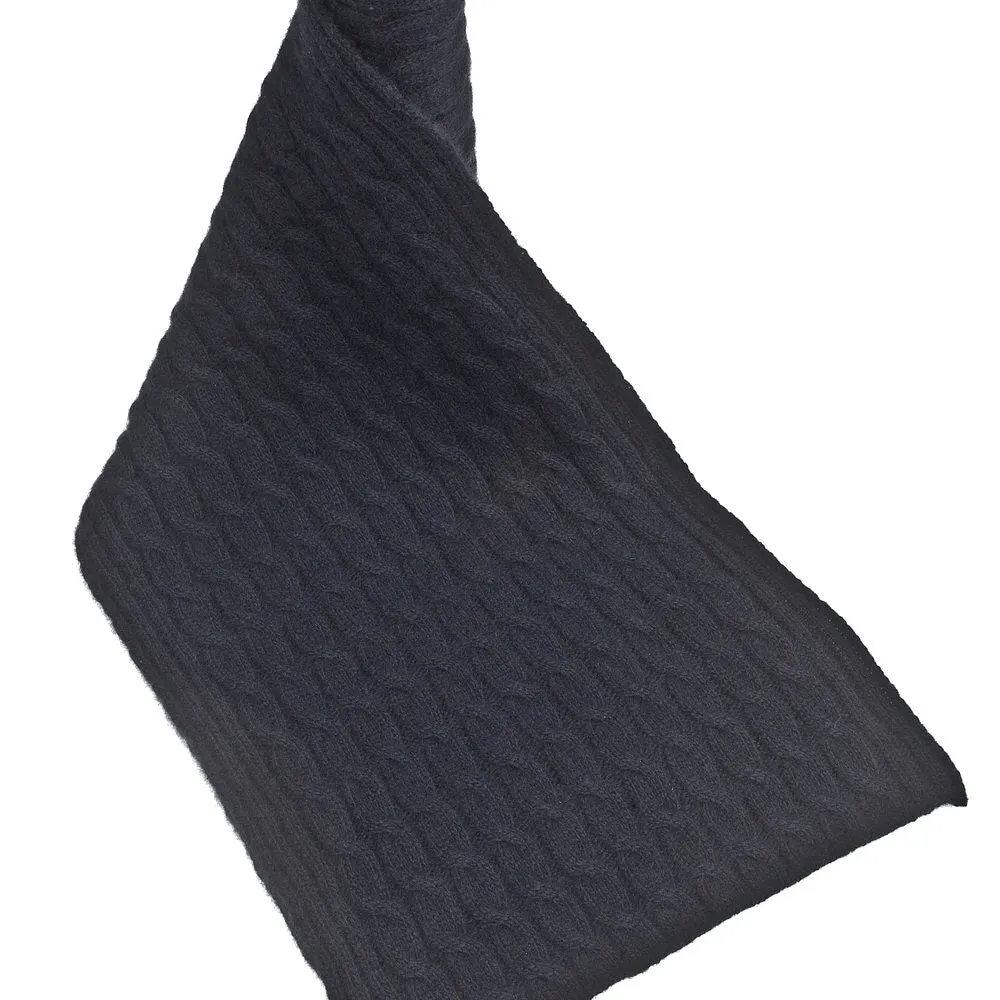 Cashmere Cable Knit Scarves