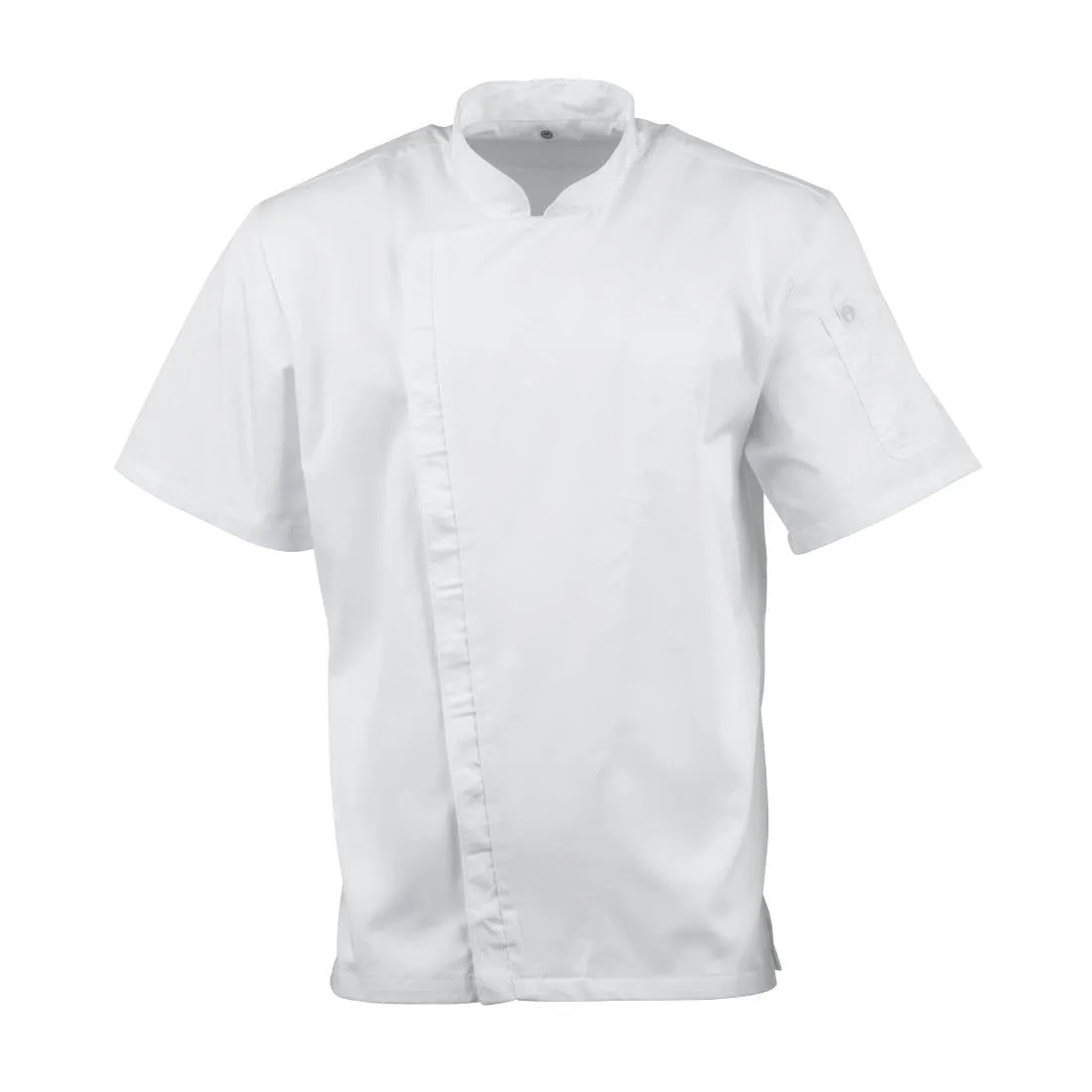 Chef Works Cannes Short Sleeve Chefs Jacket Size M - BB669-M
