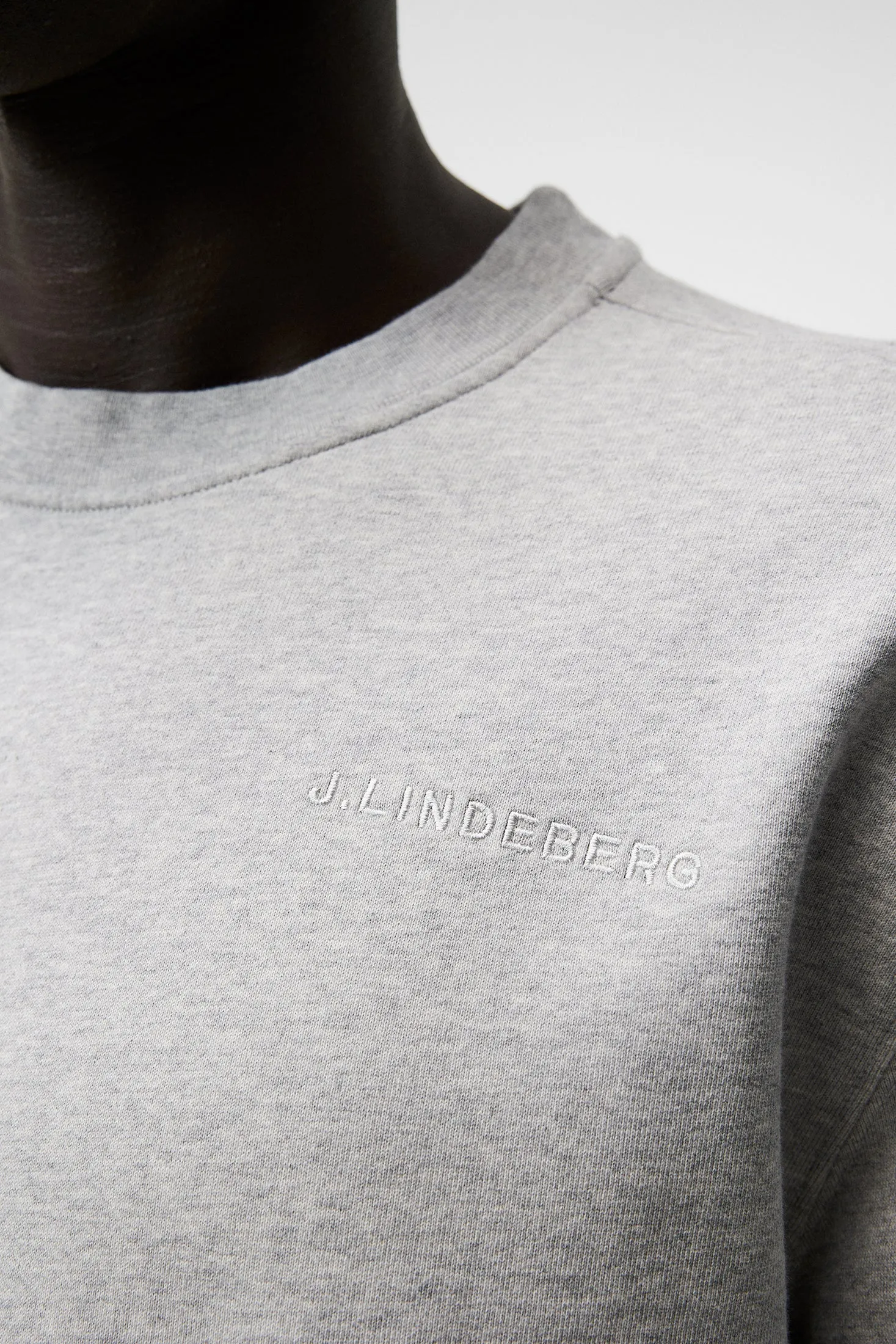Chip Crew Neck Sweatshirt / Light Grey Melange