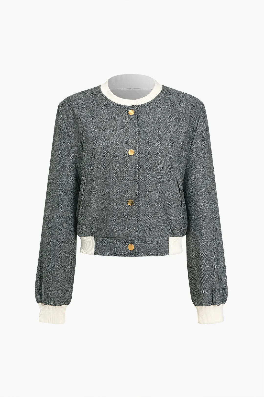 Contrast Patchwork Jacket