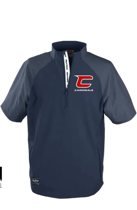 Custom Rawlings Colorsync Short Sleeve Cage Jacket