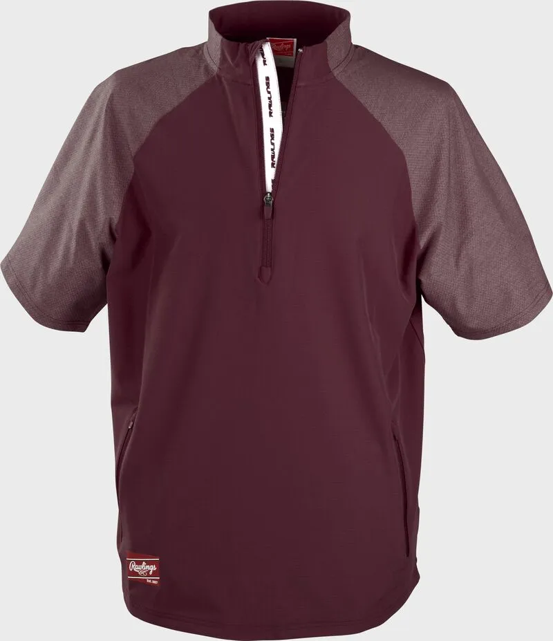 Custom Rawlings Colorsync Short Sleeve Cage Jacket