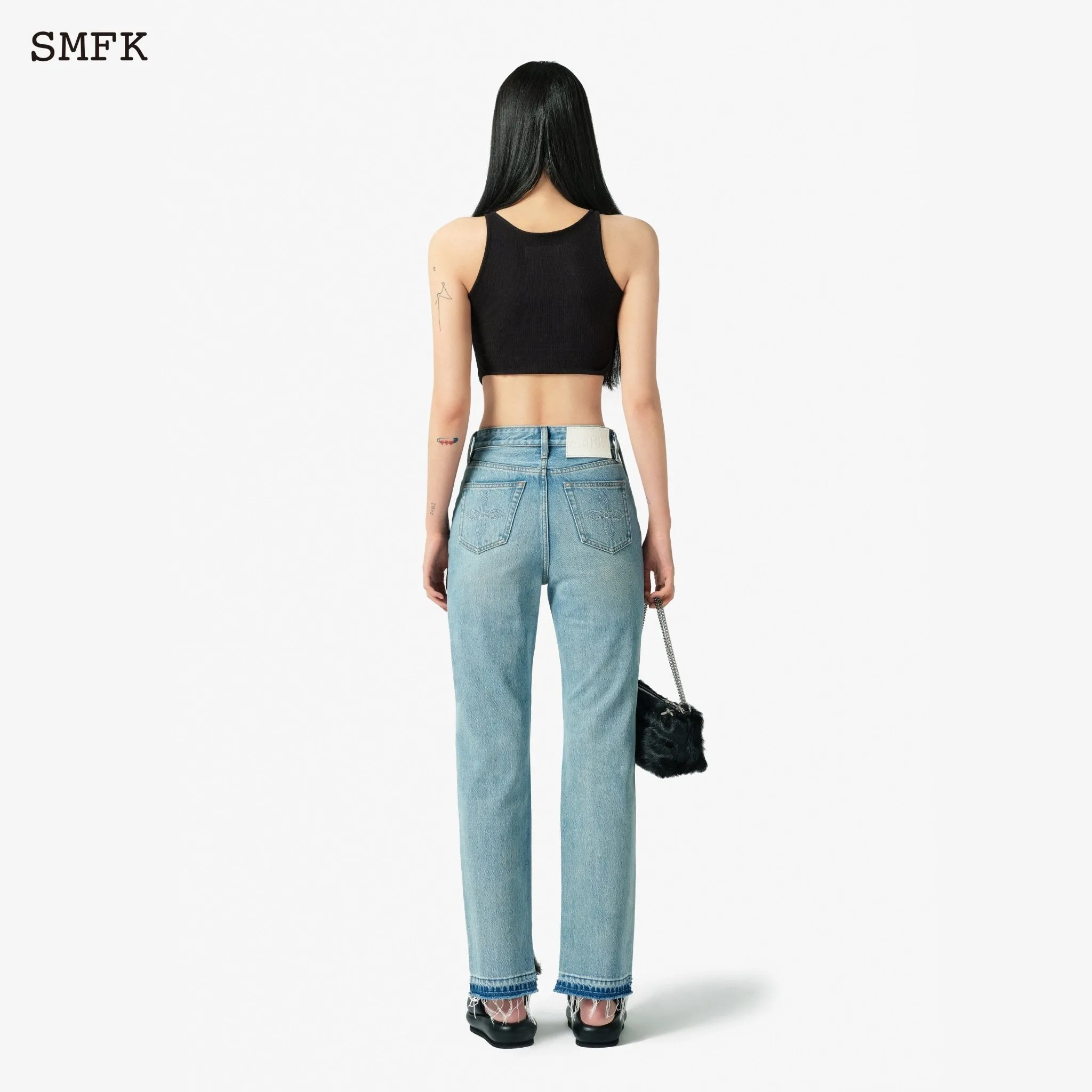 Dancer Straight Leg Jeans Blue