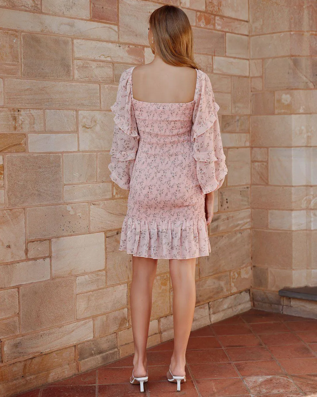 Elena Dress - Pink