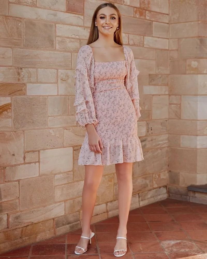 Elena Dress - Pink