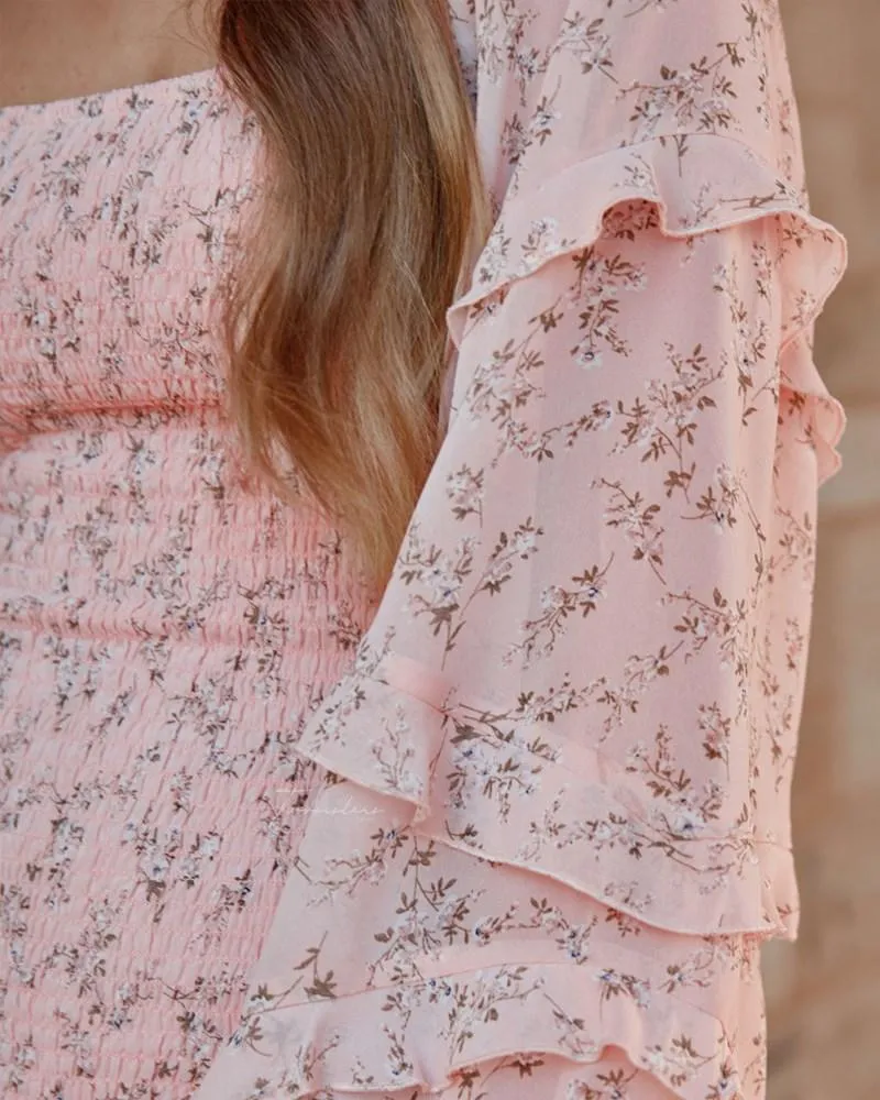 Elena Dress - Pink