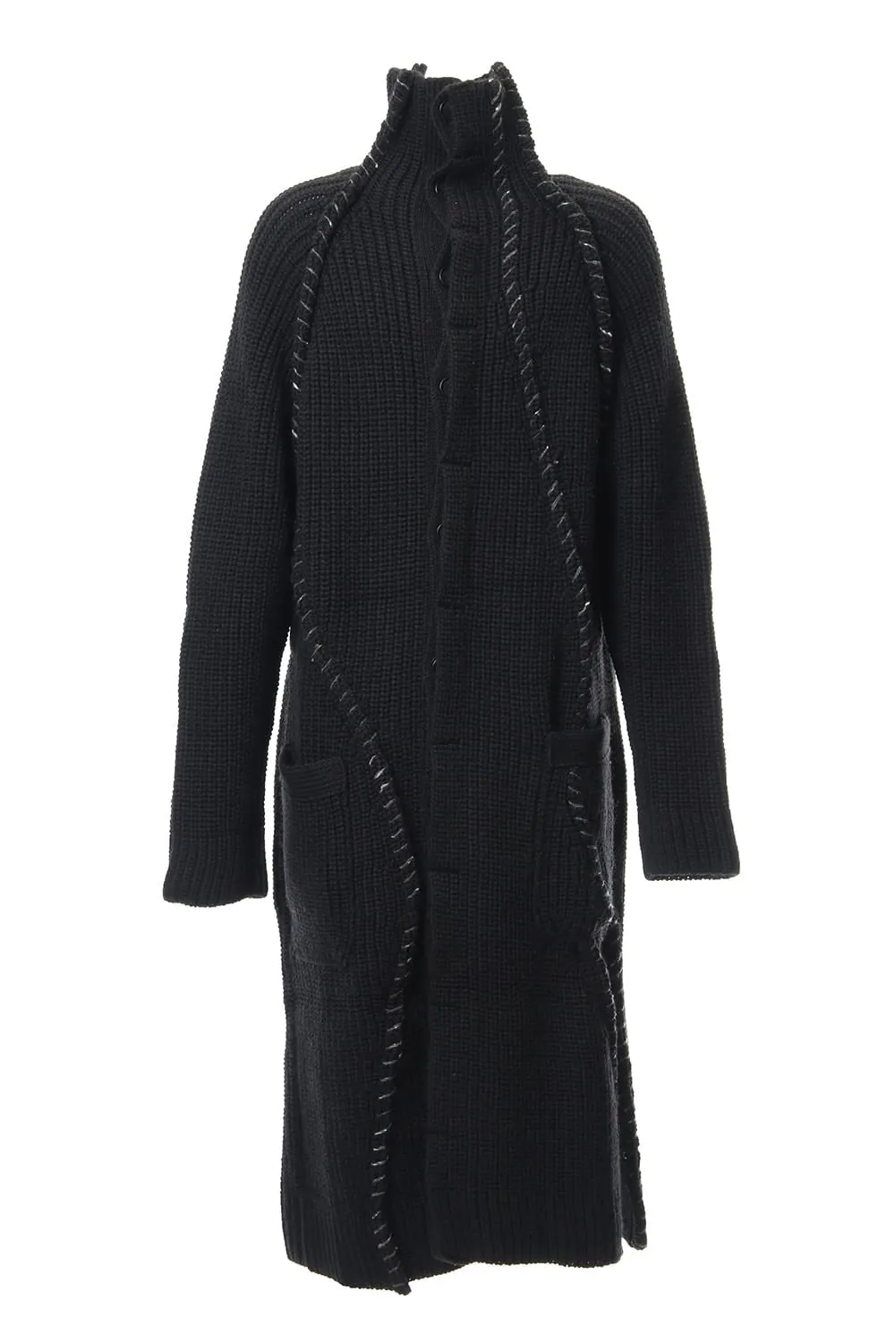 Embroidery Switching Coat