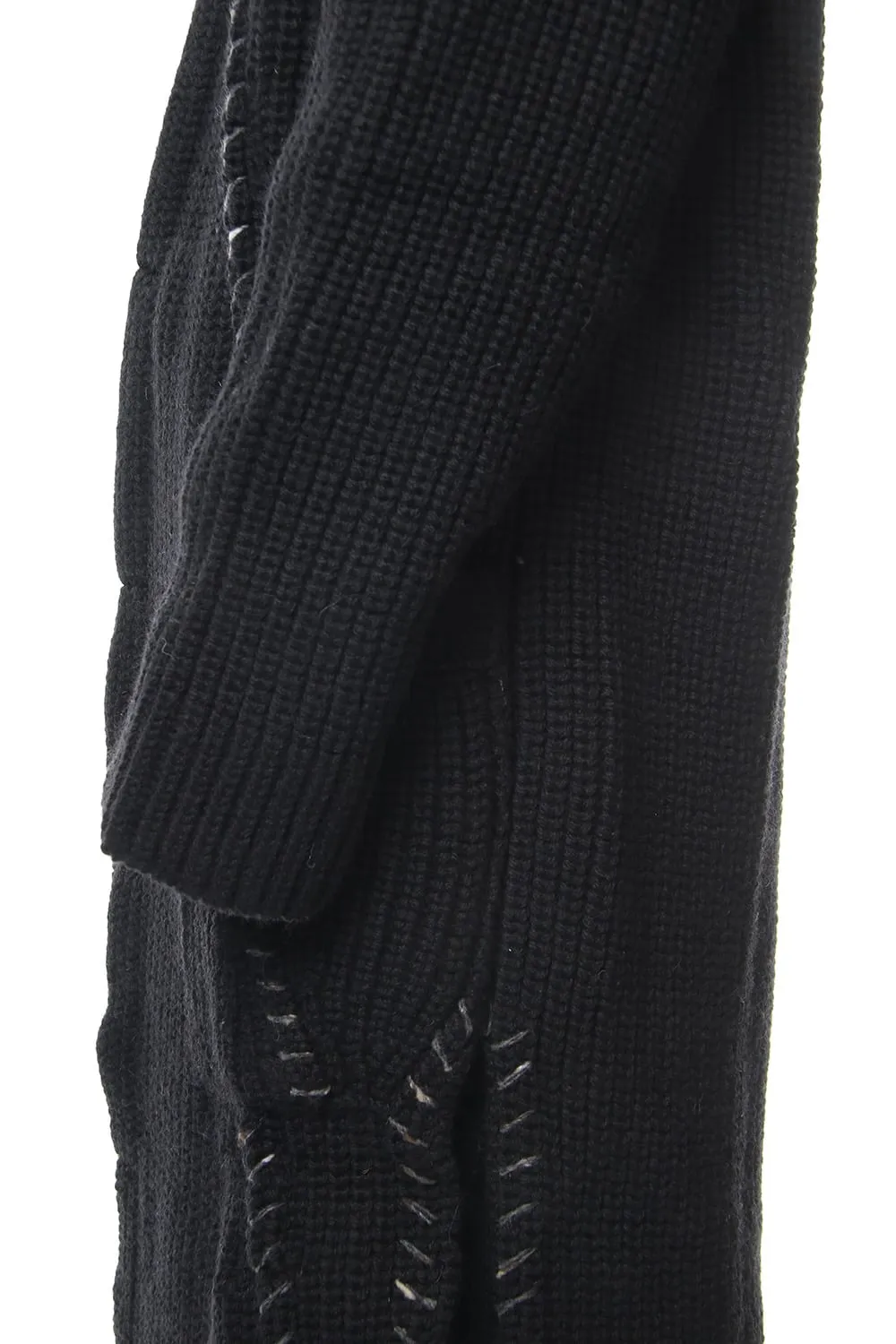 Embroidery Switching Coat