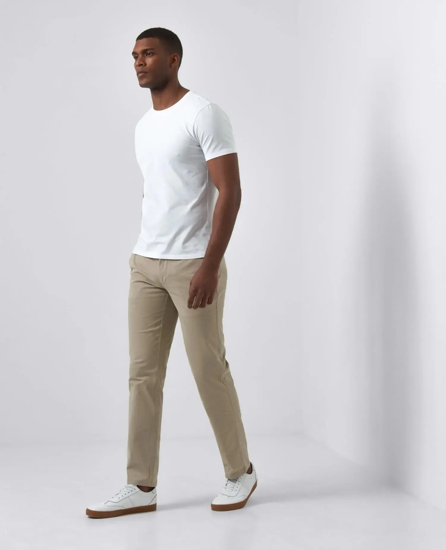 Emilio Tailored Chinos - Beige