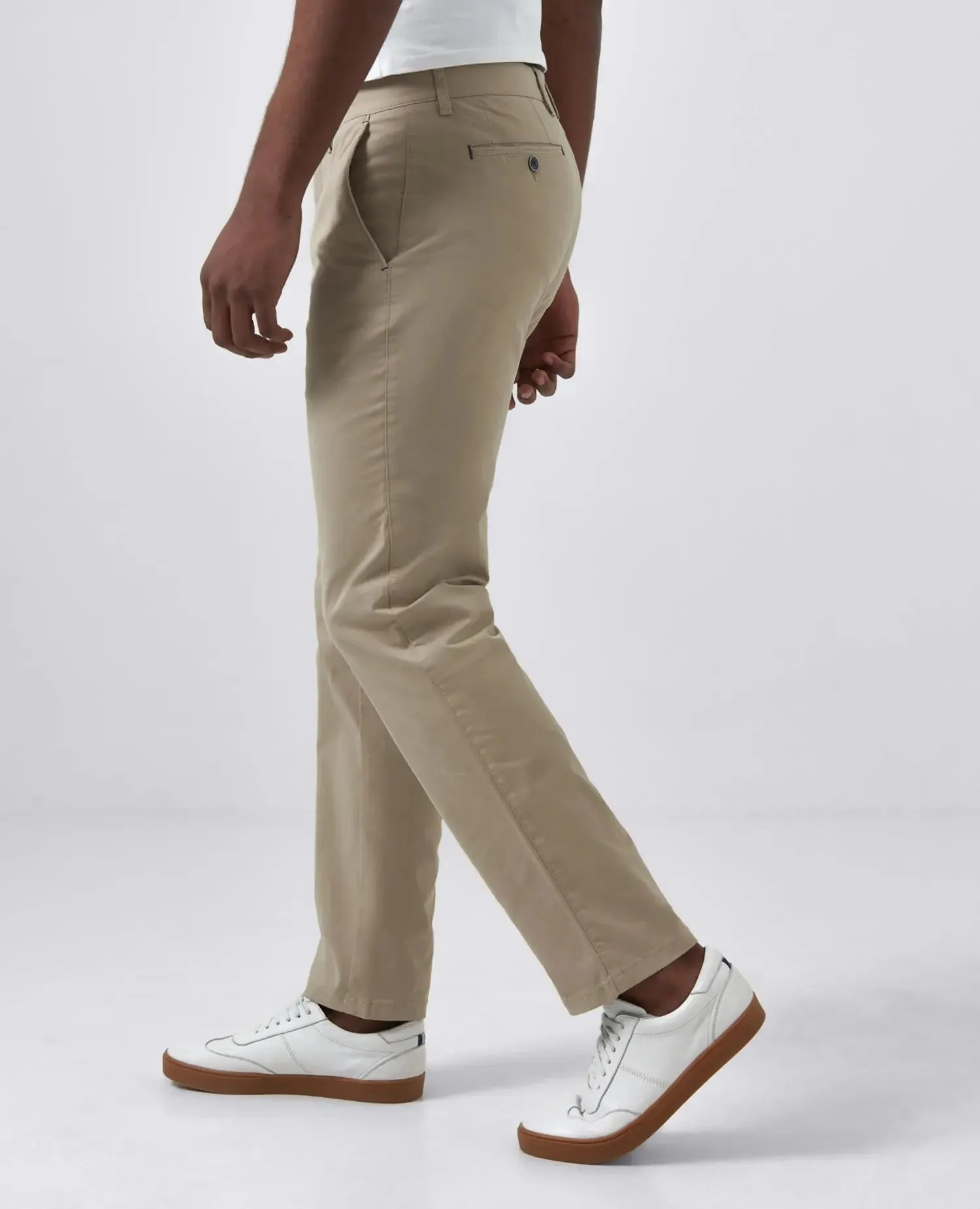 Emilio Tailored Chinos - Beige