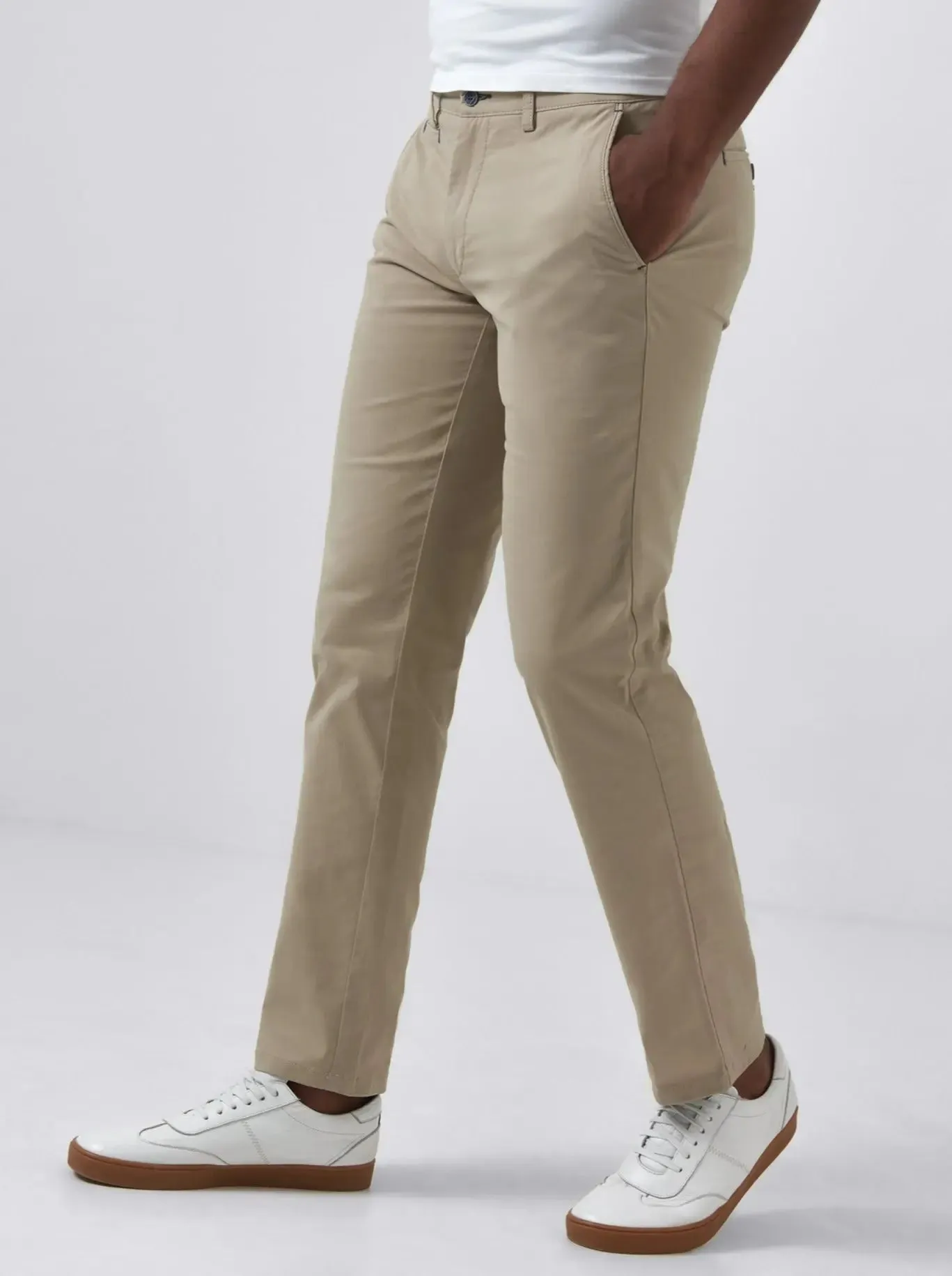 Emilio Tailored Chinos - Beige
