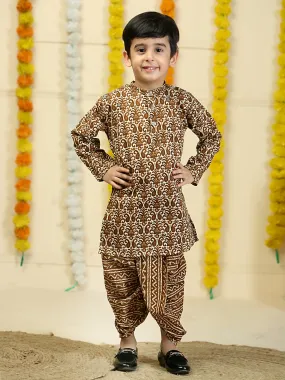 Espresso Edge Boys Dhoti Kurta Set