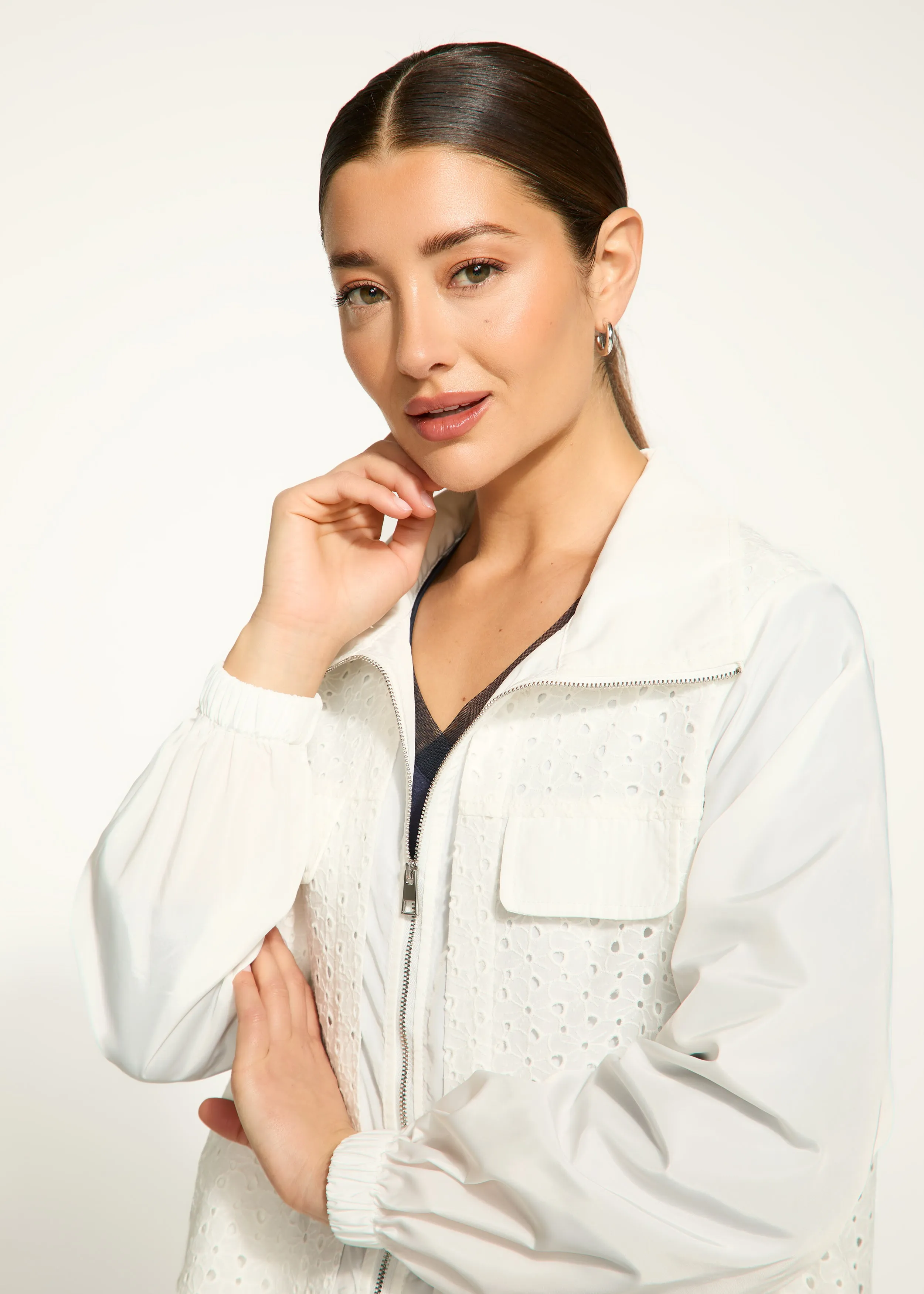 Eyelet Lace Jacket