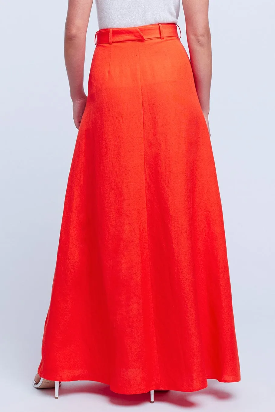 Fabianna Belted Skirt